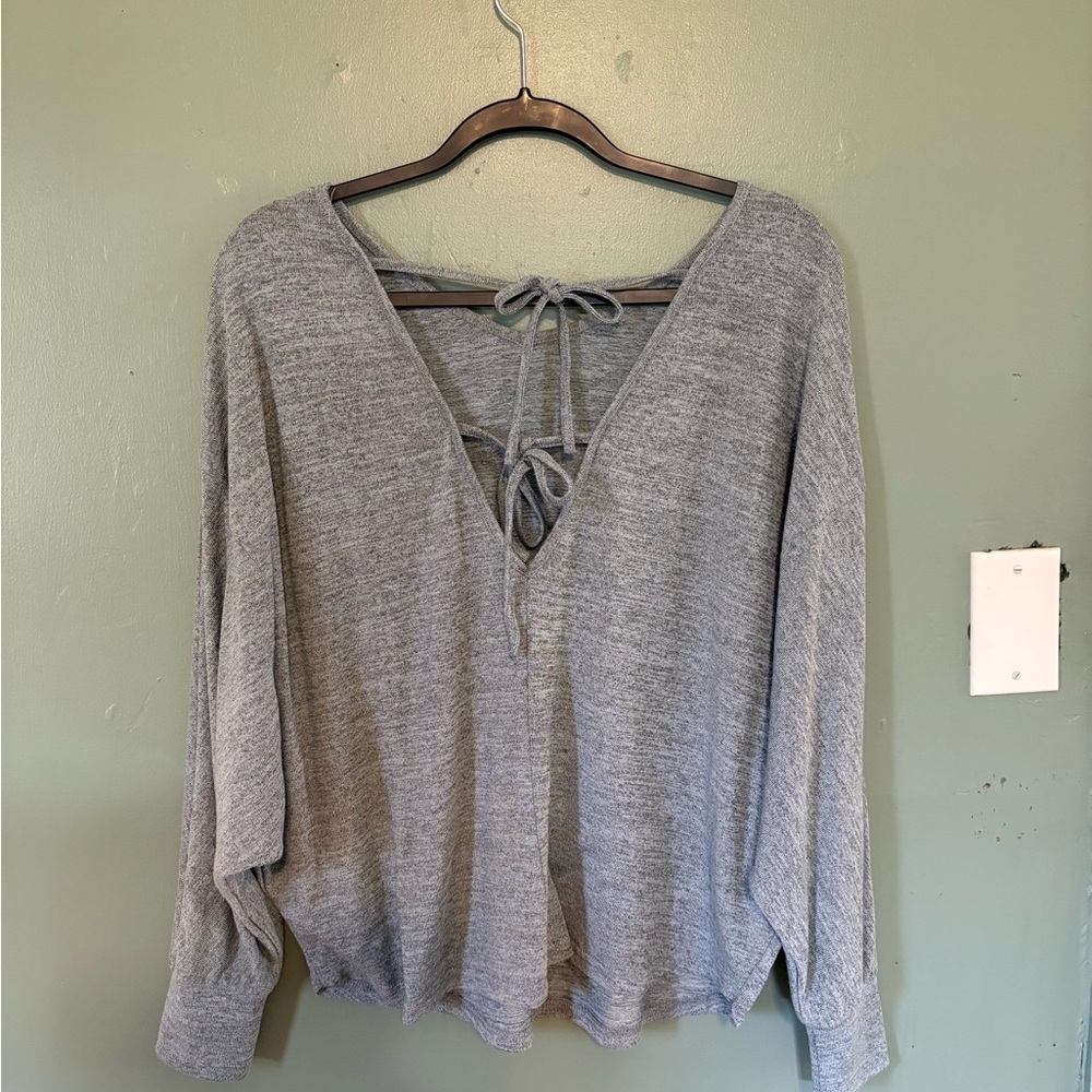 SHEIN Heather Gray long sleeve